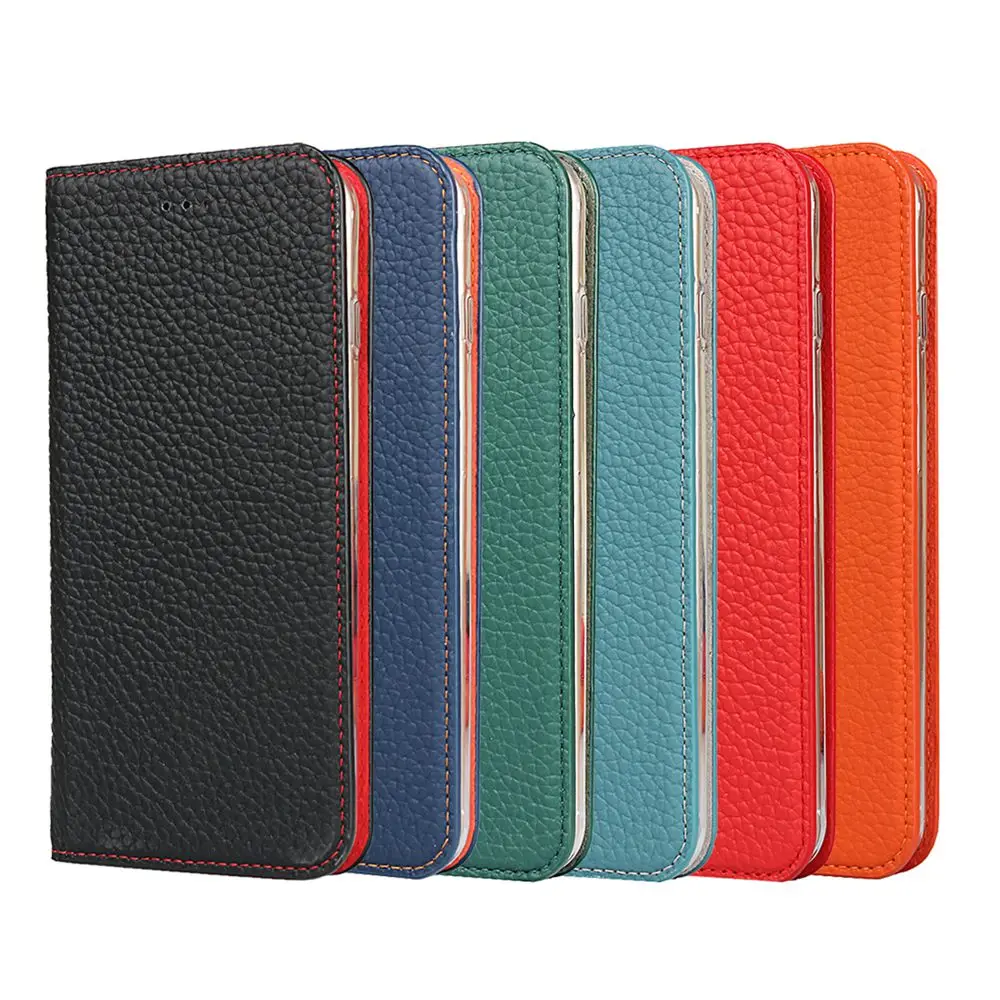 Genuine Leather Flip Case For iPhone 6 6S 7 8 Plus SE 2020 Case Luxury Wallet Case For iPhone 6Plus 6SPlus 7Plus 8Plus Cover
