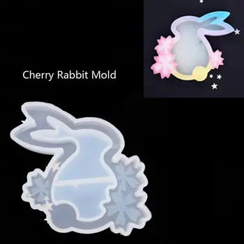 

2020 New Whale Cat Heart Ghost Quicksand Pendant Resin Silicone Mold Jewelry Making Tool