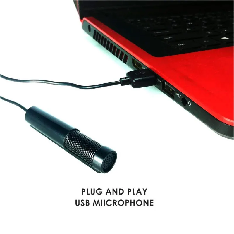 USB микрофон мини портативный Plug-and-play всенаправленный микрофон для KTV записи домашнего компьютера