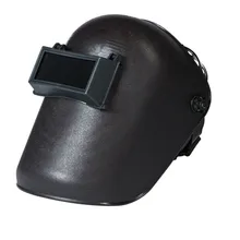 Máscara de Soldadura con vidrio abatible para escritorio, equipo de casco montado en la cabeza, herramientas, cascos, suministros de soldadura de protección, 1 ud.