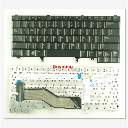 New US keyboard for Dell Latitude E6220 E6230 E6430s E6420 0C7FHD English without Point Stick black | Компьютеры и офис