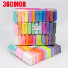 

Fluffy Slime Toys Putty Soft Clay 36 Colors Set Antistress Light Plasticine Supplies Sand Fidget Gum Polymer Boys Girls Gifts