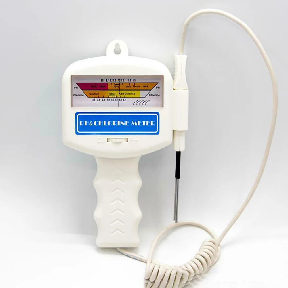 

Swimming Pool Water PH CL2 Tester Quality Chlorine Detector Portable Analyzer Pen BJStore