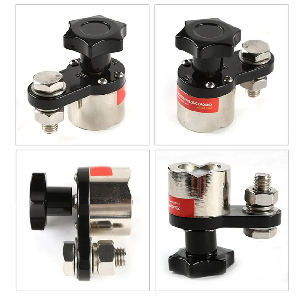 

On/Off Magnetic Welding Ground Clamp Rare Earth Switchable Welding Magnet Welding Holder Magnetic Clamp