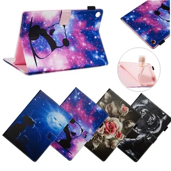 

tablet case for Huawei MediaPad M5 10.8 CRM-AL09 CRM-W09 CMR-W19 Animal pu Leather Silicone Flip Cover M5 10.8 Case Gorgeous