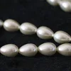 Newly waterdrop teardrop simulated-pearl 5*7mm 7*9mm 9*13mm white and cream white hot sale diy beautiful jewelry 15