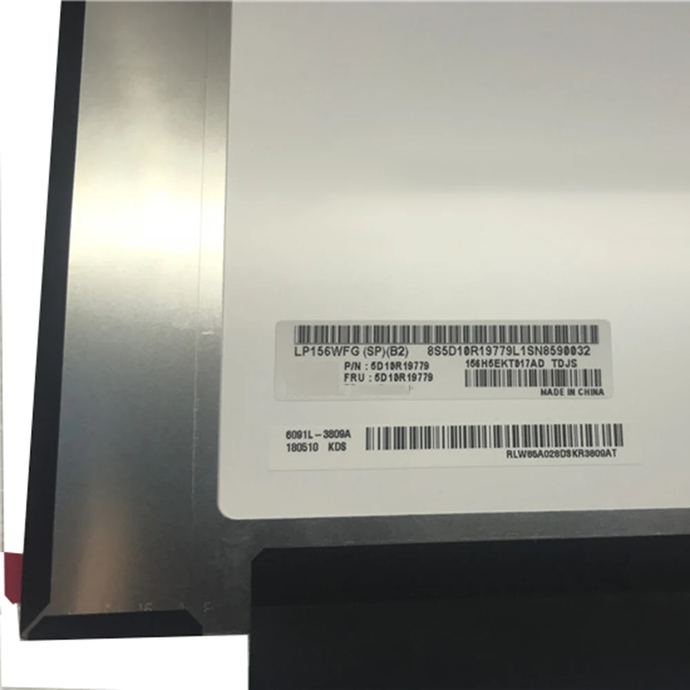 144 Гц 72% NTSC FHD 1920*1080 ips eDP 40 контактов ЖК-экран панель LP156WFG SPB2(SP)(B2) FRU 5D10R19779 для монитора