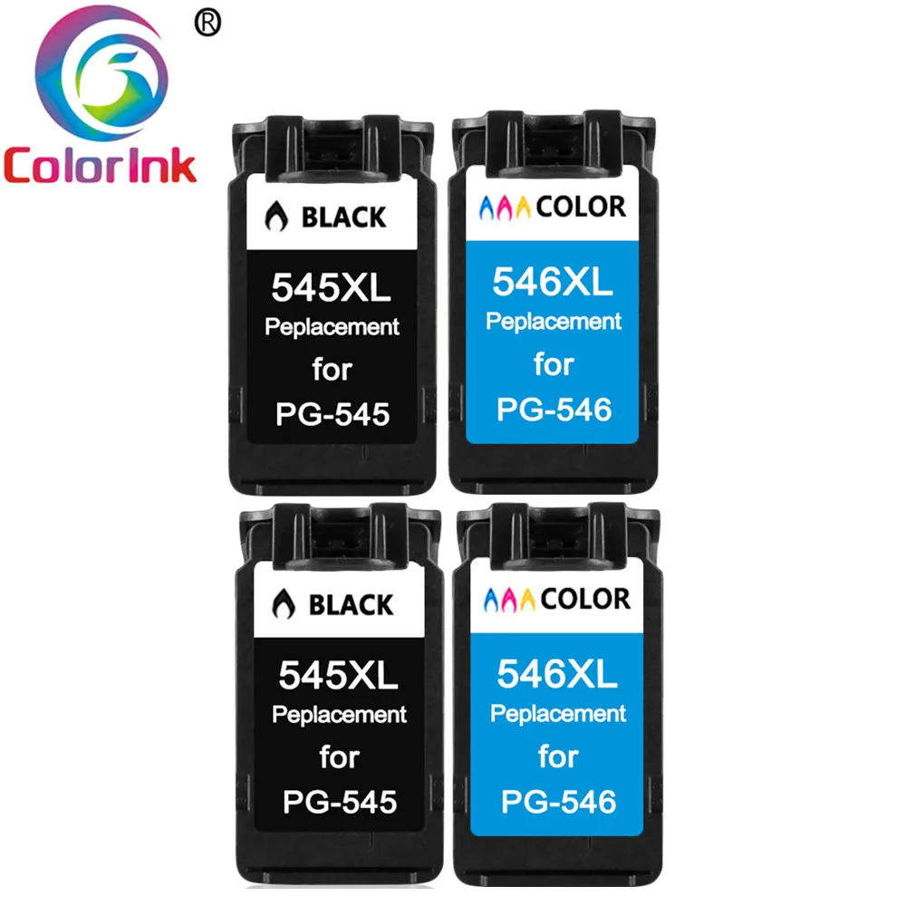 Чернильный трехцветный картридж для принтера Canon PG 545 CL 546 Pixma IP2850 MX495 MG2450 MG2550 MG2950