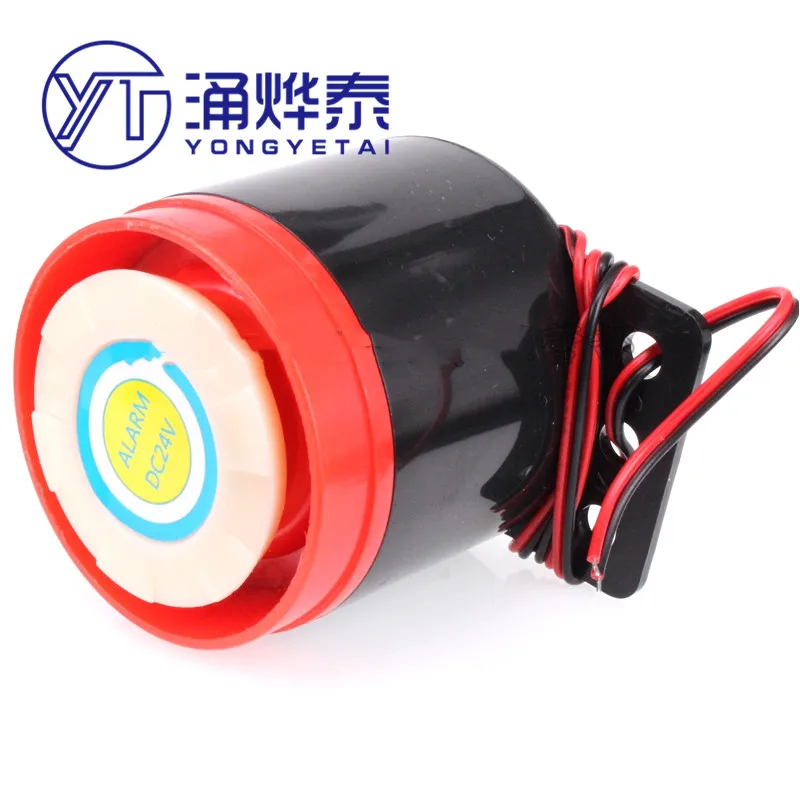 Electronic Siren 1PCS High decibel alarm 220v industrial 12 volt buzzer car anti-theft active 24v horn signal sound siren