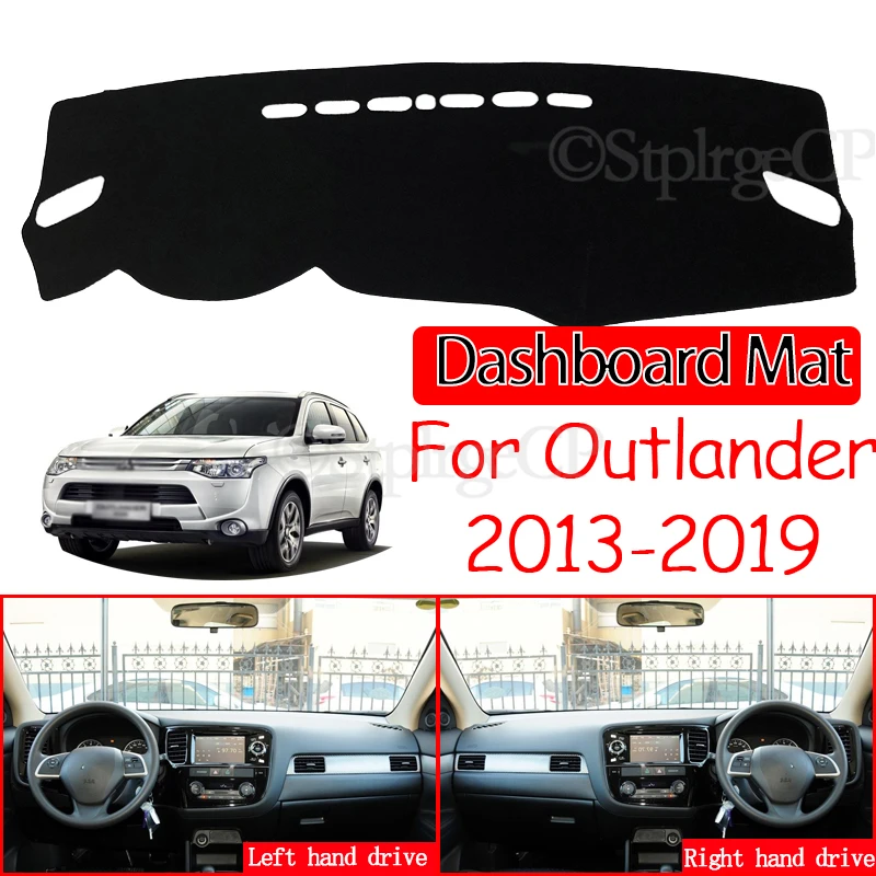 Противоскользящий коврик для Mitsubishi Outlander 2013 2014 2015 2016 2017 2018 3-го поколения |