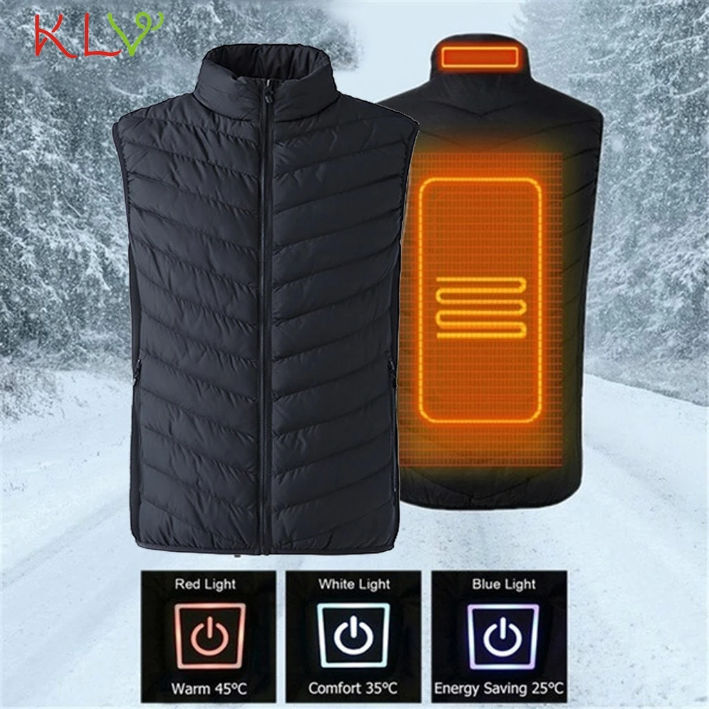 Мужская куртка, зима, брендовая, с USB подогревом, теплая, хлопок, на каждый день, мужские куртки и пальто, толстая парка, верхняя одежда, мужская одежда, 19Aug