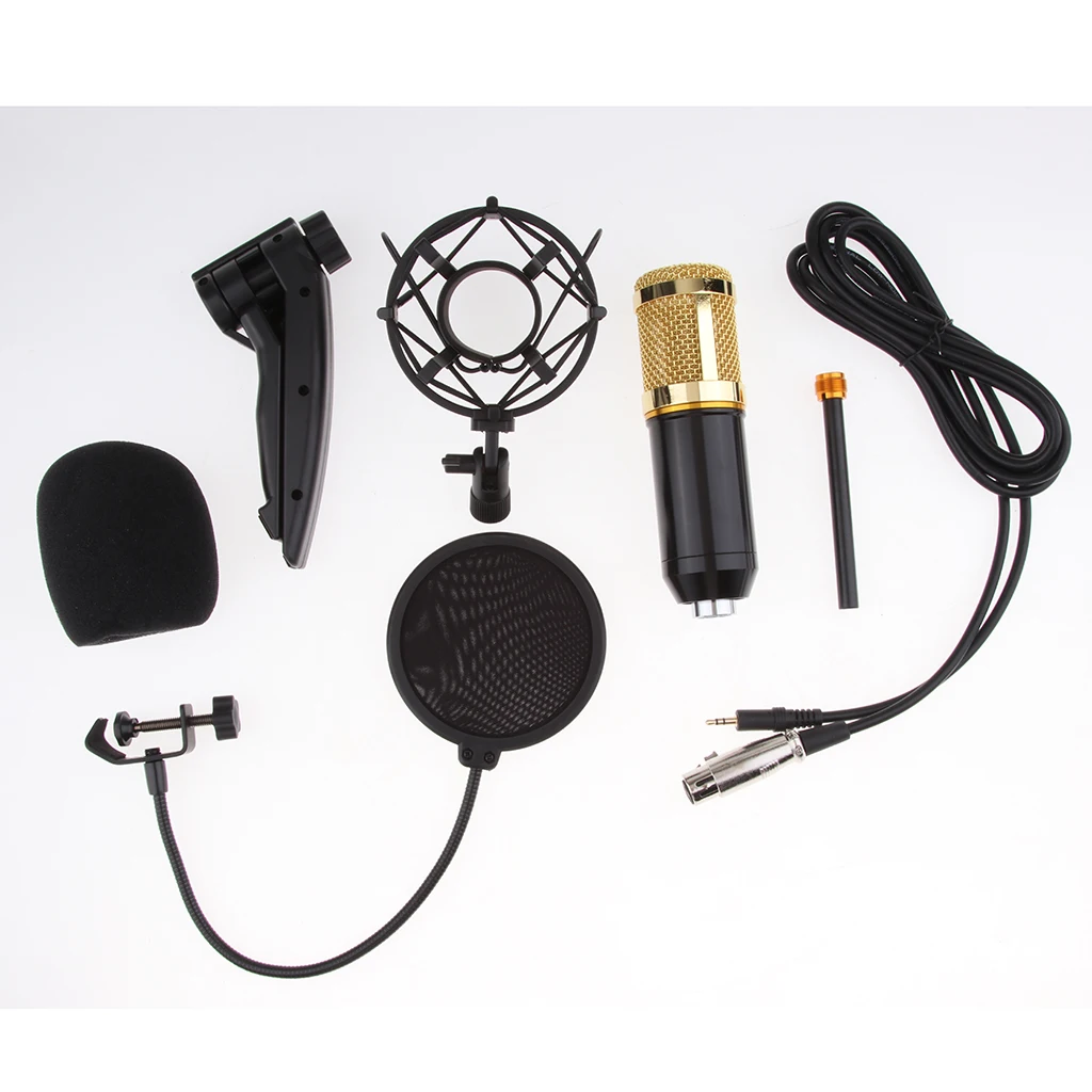 Condenser Recording Microphone Mic For Laptop MAC Or Windows Studio Recording Vocals Voice Over YouTube Microphone Mic 2020 New