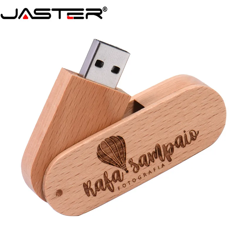 JASTER Новые Креативные деревянные флеш диск USB 2 0 из бука pendrive 128MB 4GB 8GB 16GB 32GB 64GB saber shap