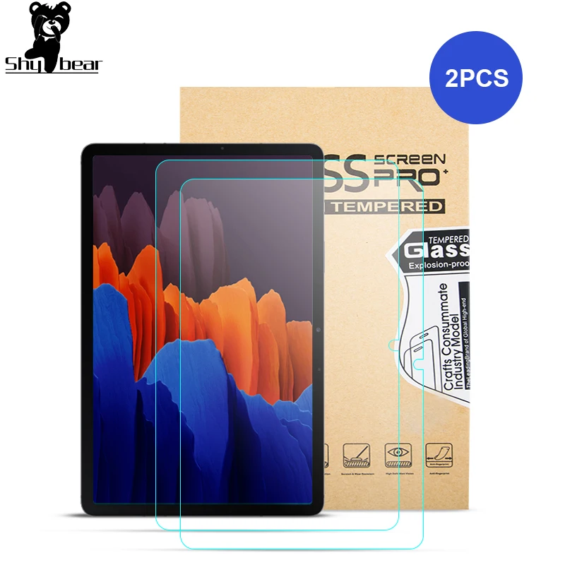 

2PCS Tempered Glass for Samsung Galaxy Tab S7 T870 T875 Screen Protector for T860 T865 P610 P615 Tablet Protective Film