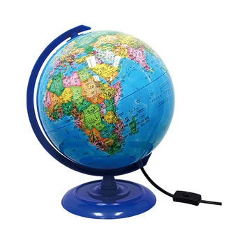

plastic light Plastic Dia 20cm Hd Ocean Blue In Both English And Chinese Version Led Light Terrestrial Globe Student