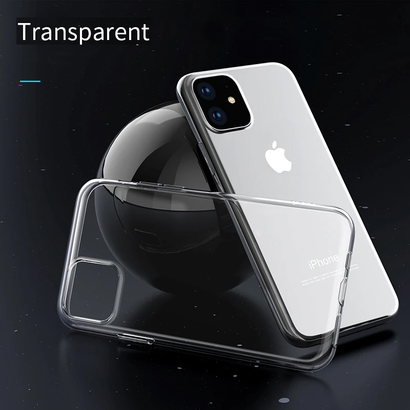 HOCO-funda transparente de TPU suave para iPhone 13, 12, 13 Pro Max,  cubierta protectora transparente, protección ultrafina para iPhone 13, 12  mini - AliExpress