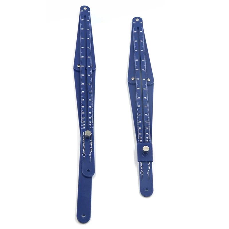 Carpenter Measuring Tool Angle Measuring Tool Angle Protractor Woodworking Measuring Tool Multifunctional Protractor Corner Angle Finder Tool Square Ruler Protractor Woodworking Model Craft Angle Square Tool