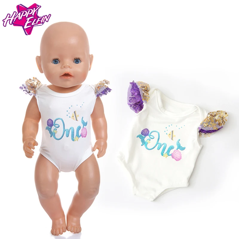 Baby Doll Clothes Cute Swimsuit Suit Infant Baby inch C5V8 M7B4 Doll E1L0 
