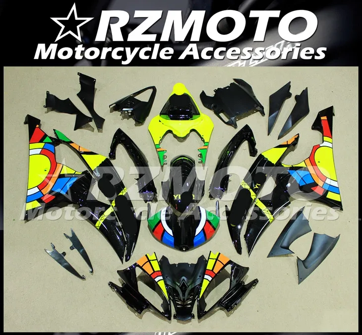 All sorts of color ABS мотоцикл обтекатель комплект для YAMAHA YZF R6 2008- год кузов литьевая форма Магазин № 1763 - Color: All sorts of color