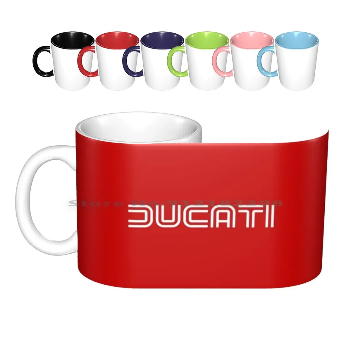 Tazze In Ceramica Tazze Da Caffè Tazza Da Tè Al Latte Logo Wheelie New Girl Lavaggio A Omaggio Velocità Massima Xdiavel Scarico Wheelie 2020 V4S 2018