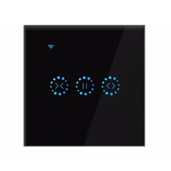 

Smart Curtain Switch Home WiFi Electric Motorized Curtain Electrical Touch Blinds Curtain Voice Control