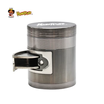 

Honeypuff Multi Functional ZINC Alloy Herb Grinder 56 MM/ 63 MM 4 Layers Tobacco Grinder Grinder Spice Chromium Crusher