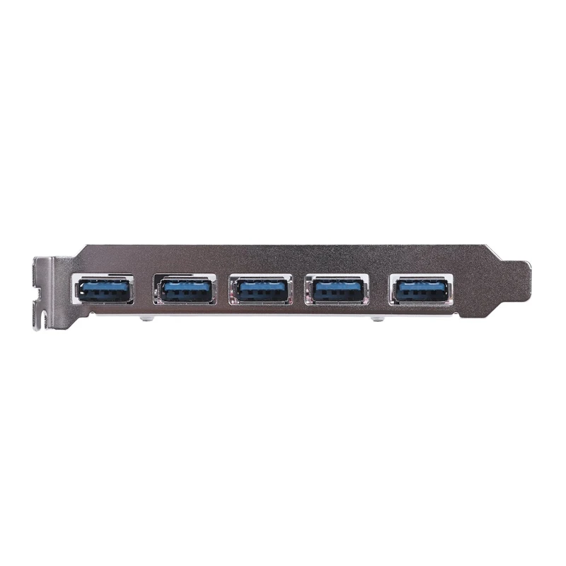 Карта 5 портов PCI-E USB 3,0 концентратор 20 Pin 15Pin SATA адаптер Красный
