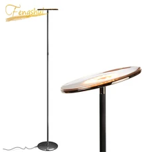 Современный светодиодный напольный светильник, освещение для гостиной, светодиодный напольный светильник, для спальни, с затемнением, скандинавский, офисный, стоячий светильник, домашний декор, настольная лампа
