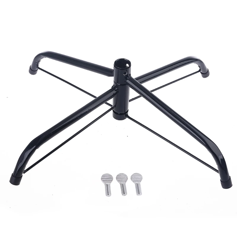 

30/35/40/45/50cm Christmas Tree Base Stand Foldable Iron Bracket Xmas Tree Bottom Support Holder Christmas Decor Parts