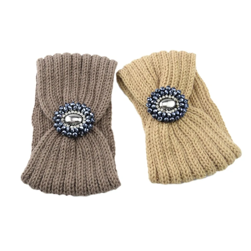 

Fashion Women Thermal Hand Knitting Wool Head Hairband Sweet Girls Hair Hairband Elastic Girls Elegant Hair Band Accessories