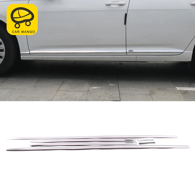 CarManGo для VW Volkswagen Lavida автомобильный боковой двери подоконник украшения хромированная крышка декоративная рамка Стикеры внешние аксессуары