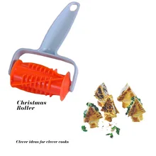 Ролик для приготовления печенья, формочки, сделай сам, резак для печенья, нож для резки хлеба, форма для выпечки, кухонный инструмент для украшения кондитерских изделий на Рождество