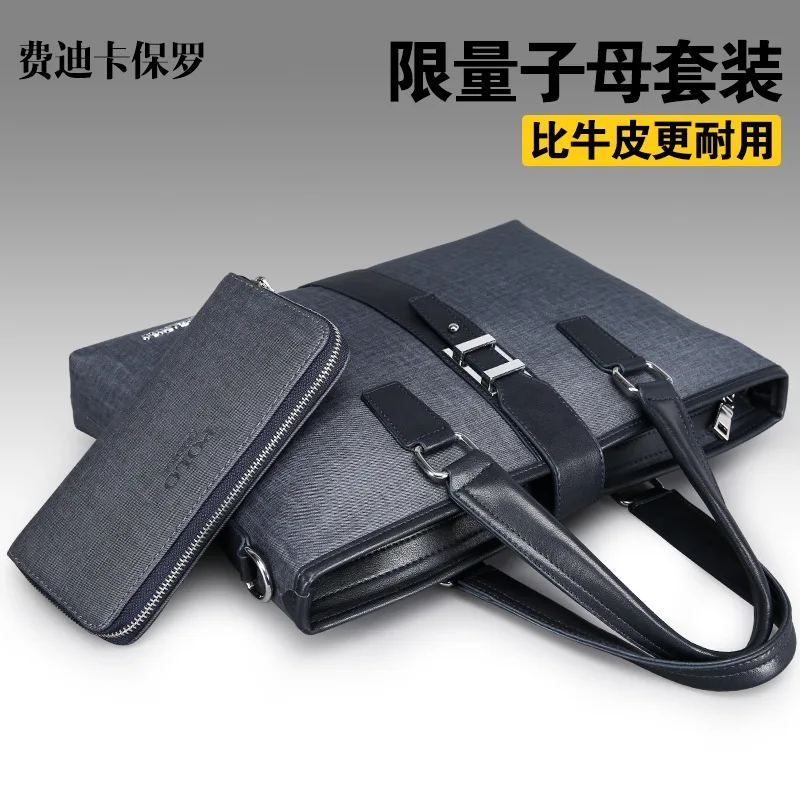

Fee Dika New Style 2019 Brand Men Different Size Bags Europe And America Style One-Shoulder Oblique Hand Men's Bag 9928