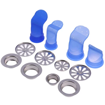 

1PCS Silicone Kitchen Strainer Pipe Sewer Drainer Anti-odor Floor Kitchen Bathroom Sewer Seal Leak Drain Accessories