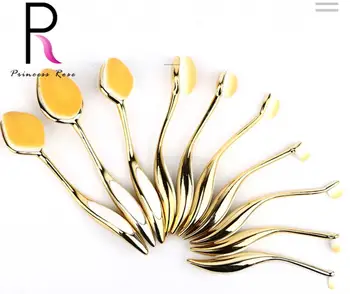 

2020 Princess Rose new creative 10pcs high quality makeup brush with makeup bag кисти для макияжа pincel maquiagem