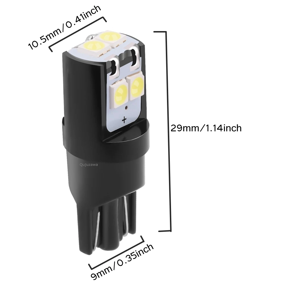 T10 W5W ڵ LED , Ŀ , ڵ   ̵ , ڵ ,  Ʈ, 2 , 3030  ǰ