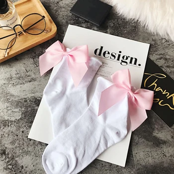 

Japanese Style Spring Autumn Fashion Elegant Women Glitter Bow Knot Mesh Fishnet Net Girl Low Cut Ankle Socks Hosiery