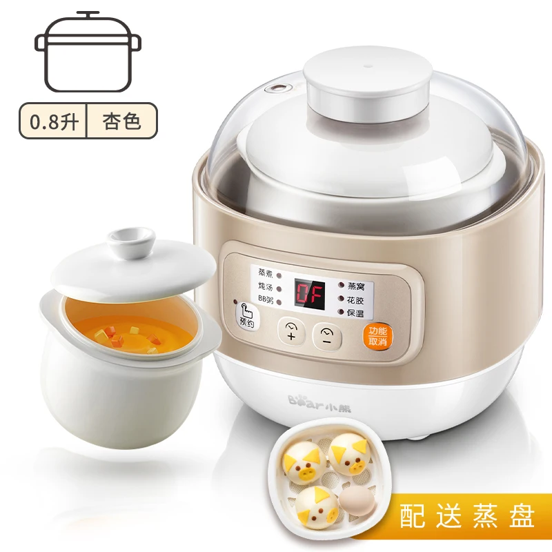 Baby Porridge Pot Baby Food Pot Soup Bird S Nest Electric Stew Pot Stewing Out Of Water Household Electric Stewpot Ceramic Other Kitchen Specialty Tools Aliexpress