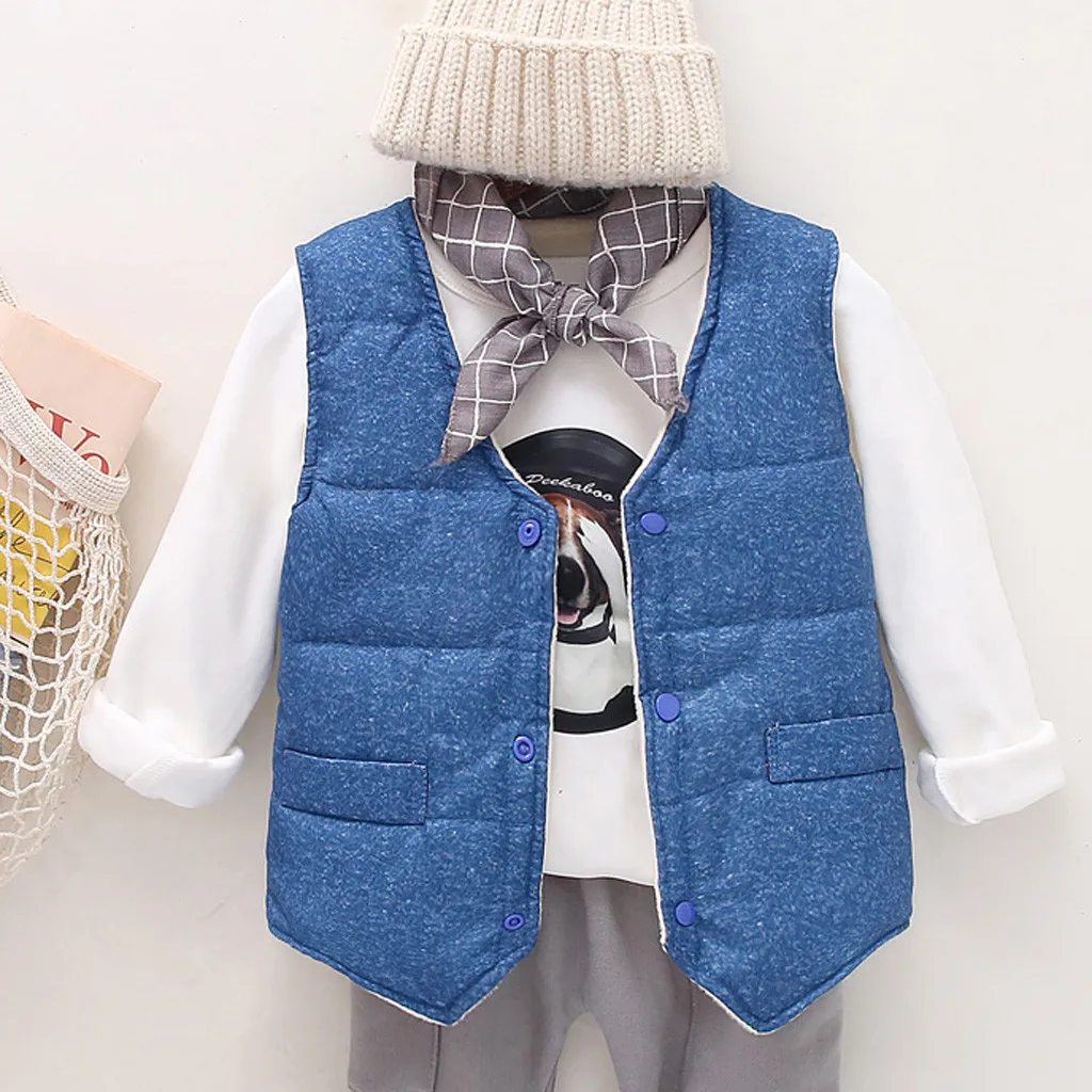 

Fashion Kids Coat Boys Girls Thick Coat Padded Winter Jacket Clothes high quality dropshipng so hot W1118