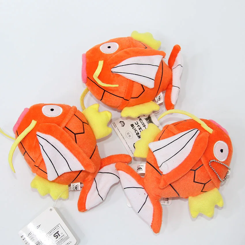 Magikarp плюшевая рыбка кукла милый аниме сумка ключ кулон игрушки для друга ребенка детский Рождественский подарок