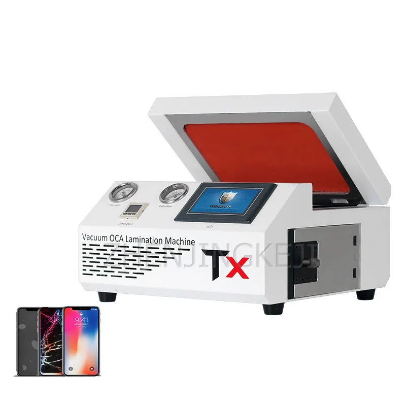 

Platen Press Fit Defoaming Integrated Machine Oca Curved Surface Fit Equipment 220V Vacuum Hot Press Cell Phone Screen Refurbish