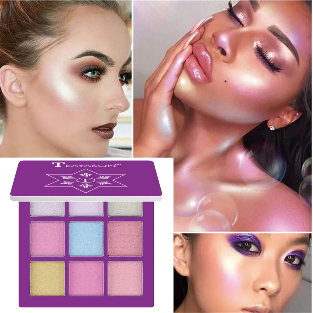

9 Color Shimmer Glitter Eye Shadow Powder Matte Fashion Makeup Pallete Pigmented Eyeshadow Beauty Cosmetic