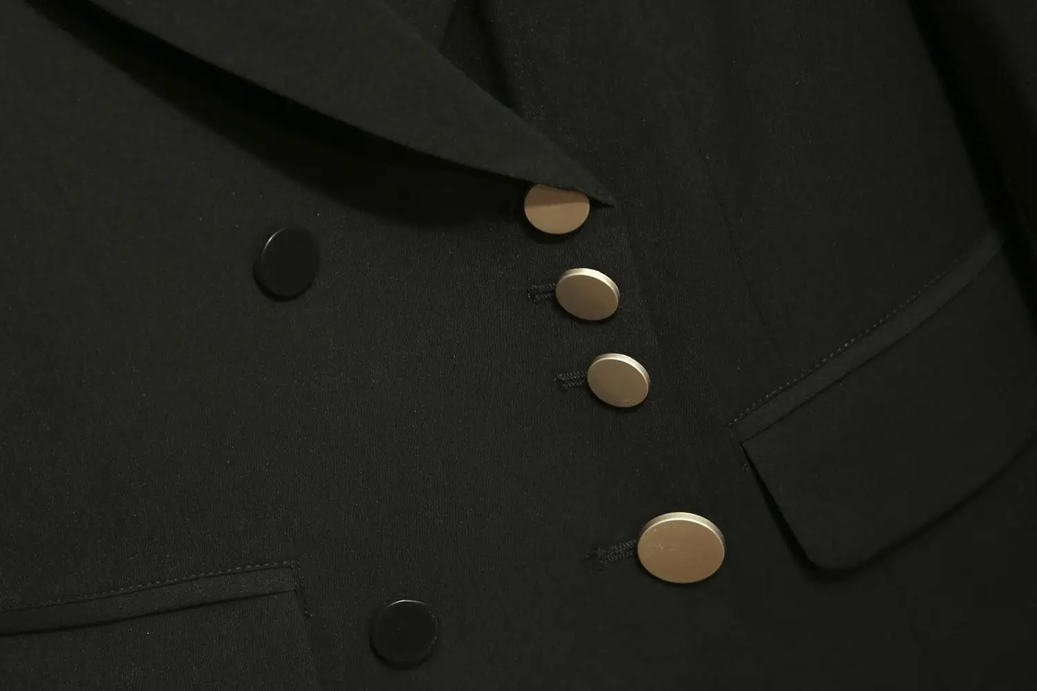 XL-5XL Плюс Размер Осень Зима Женский Блейзер костюм черный женский офисный жакет двойные приталенные пиджаки Большой размер женское пальто Верхняя одежда