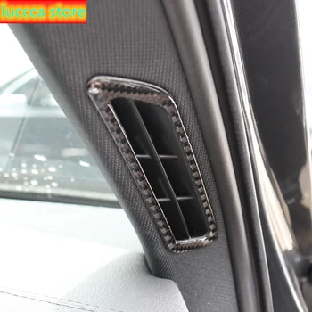 

Car Carbon Fiber A-pillar Air Conditioning Vent Frame Decoration For Audi A6 C8 2019 Automotive Interior Accessories