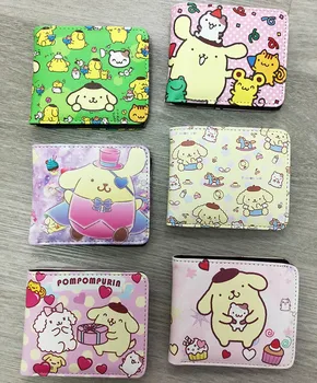 

IVYYE Pom Purin Fashion Anime PU Wallet Soft Money Bag Zipper Wallets Coin Casual Purses Card Unisex Gifts New