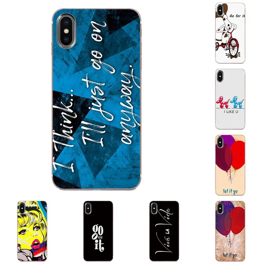 Soft TPU Case For Samsung Galaxy Note 8 9 10 Pro S4 S5 S6 S7 S8 S9 S10 S11 S11E S20 Edge Plus Ultra Go It Viva La Vida | Мобильные