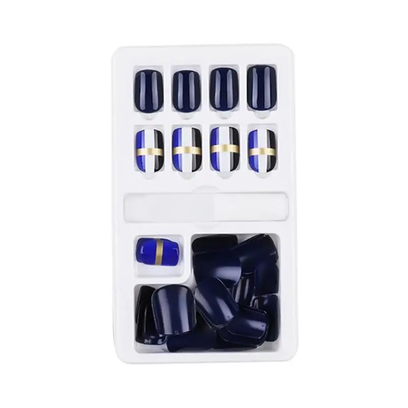 33 Detachable Charm Nail Art Stickers Hot Selling Durable Delicate Breathable Simple Convenient Manicure Patch Makeup Tools - Цвет: 33