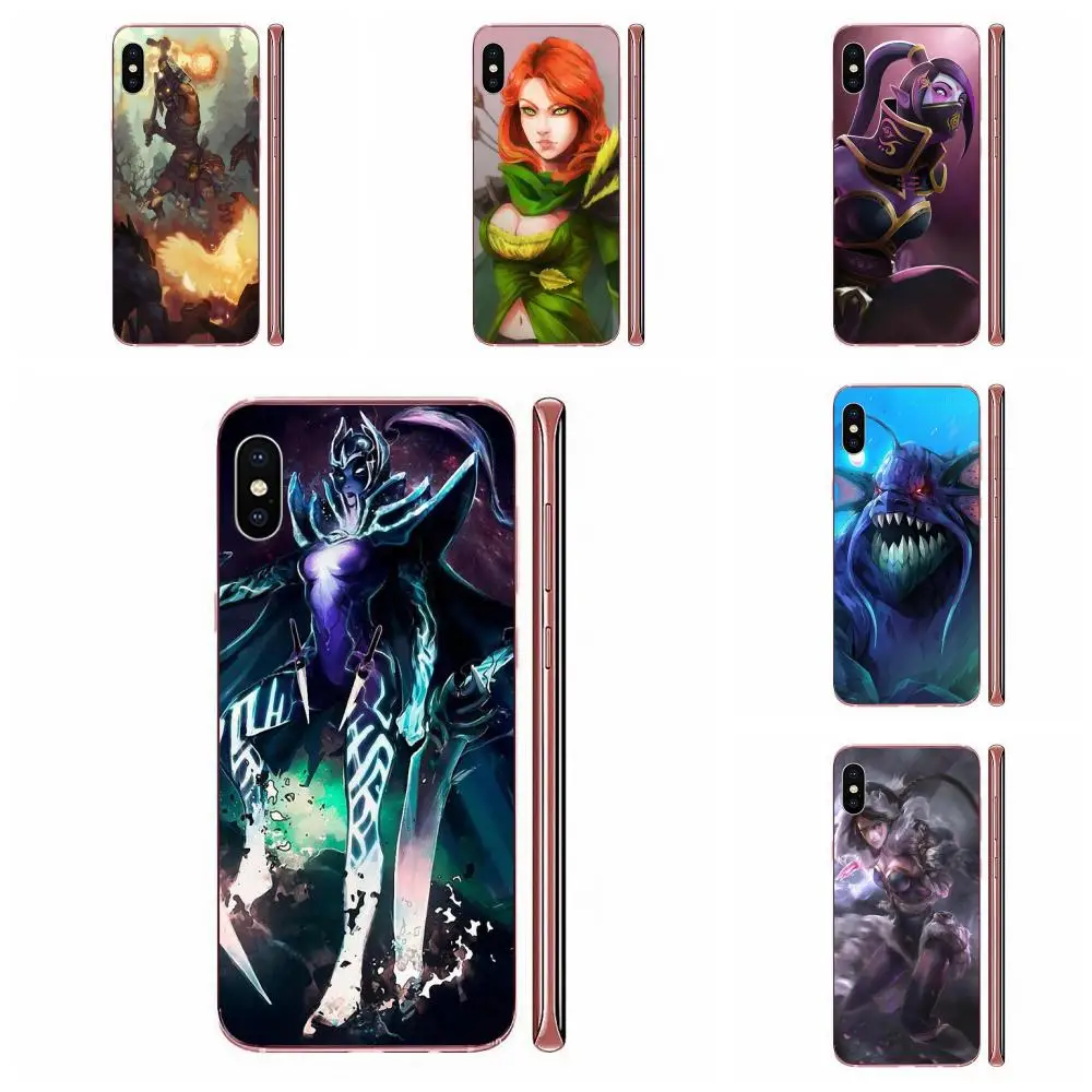 For Huawei Honor 10 10i 20 20i 8S lite Y9 Prime Y7 2019 Y5 2018 p40 pro Soft TPU Print Capa Dota 2 Darkterror Faceless Voil | Мобильные
