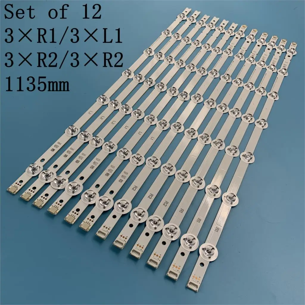 Full LED backlight strips Array for LG 55 Inch TV55LB7200 LC550DUH-PGF1 55