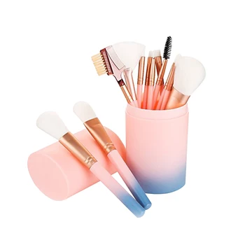 

12 PCS Makeup Brush Sets Makeup Brushes for Foundation Eyeshadow Eyebrow Eyeliner Blush Powder Concealer Contour